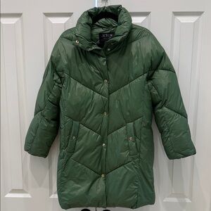 ***BRAND NEW*** J. Crew Women's Olive Puffer Jacket Size XXS